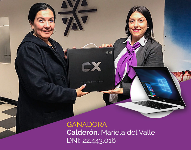 Ganador, Calderon Mariela Del Valle